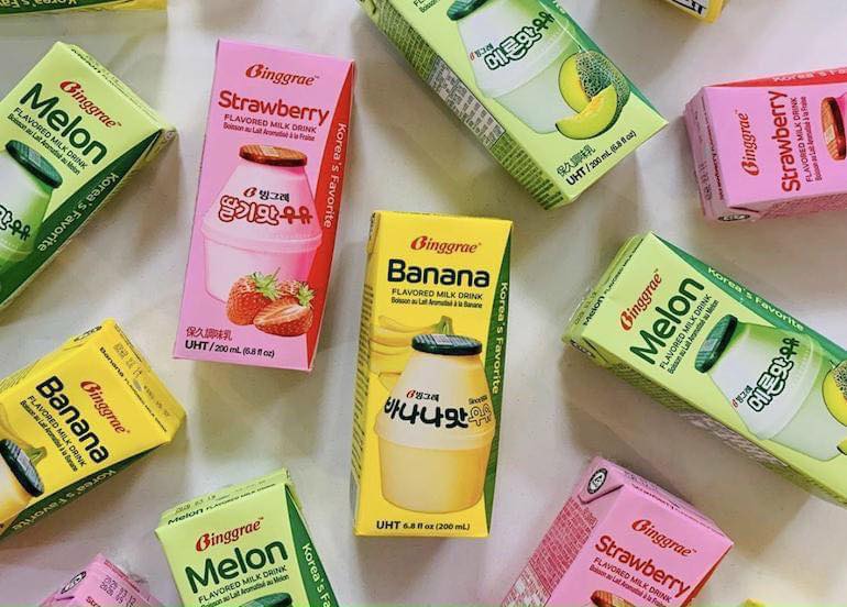 SỮA HOA QUẢ BINGGRAE HÀN QUỐC - Bubu Fresh