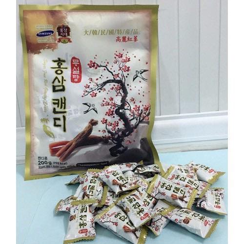 KẸO SÂM HÀN QUỐC KHÔNG ĐƯỜNG 200g