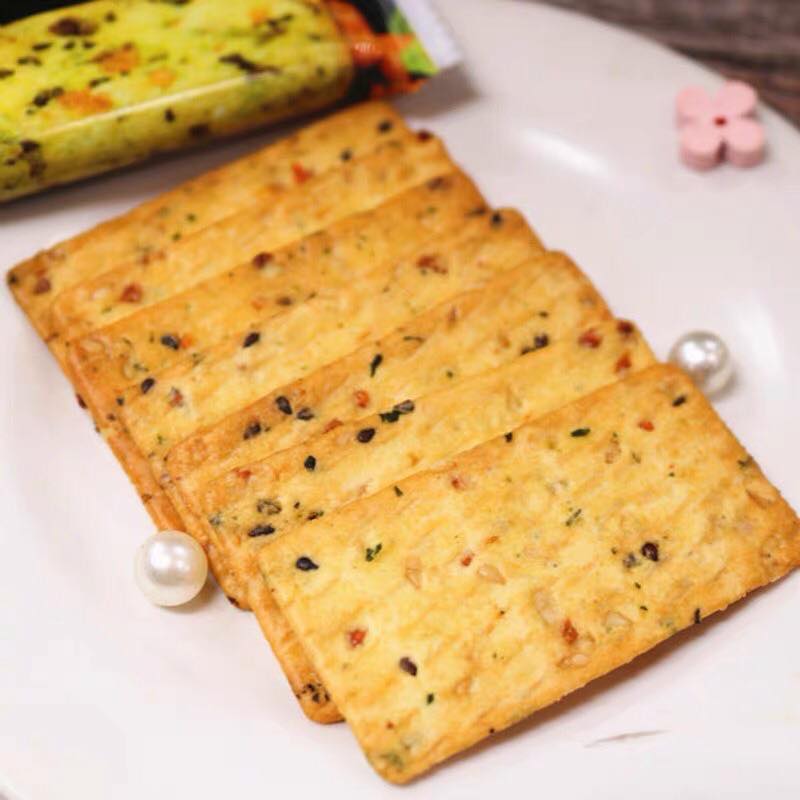 BÁNH QUY 10 LOẠI RAU CỦ NAZIBA - Bubu Fresh