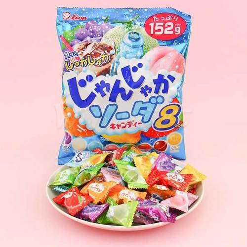 Kẹo soda trái cây Lion Junka – Nhật Bản