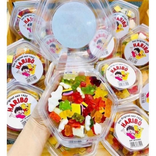 KẸO DẺO HARIBO HỘP LỤC GIÁC 500GR