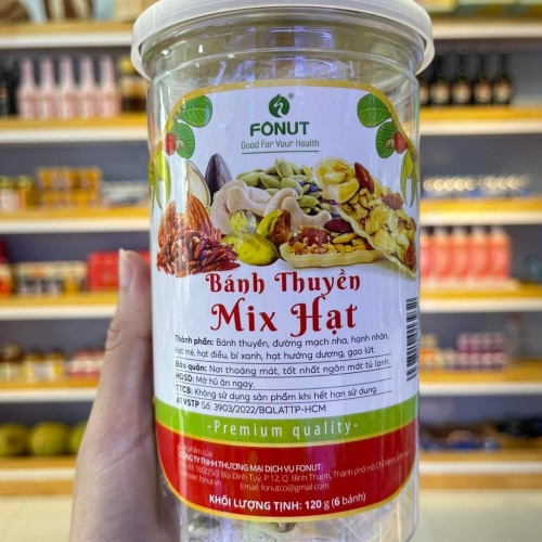 BÁNH THUYỀN MIX HẠT DINH DƯỠNG