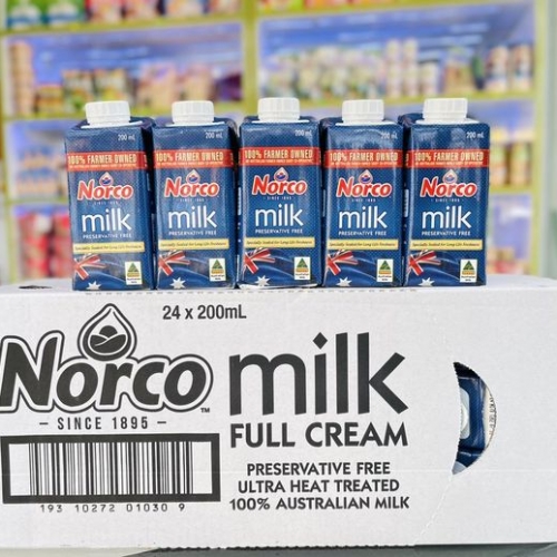 Sữa tươi tiệt trùng nguyên kem Norco Úc