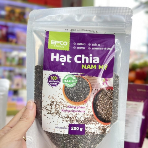 HẠT CHIA HỮU CƠ NAM MỸ – Nhập khẩu chính ngạch