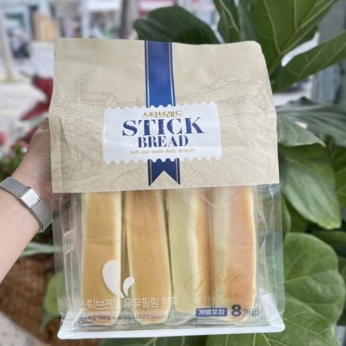 BÁNH MÌ NHÂN BỎ SỮA STICK HÀN QUỐC