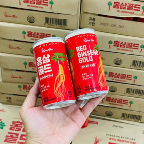 NƯỚC HỒNG SÂM LON QUEEN BIN