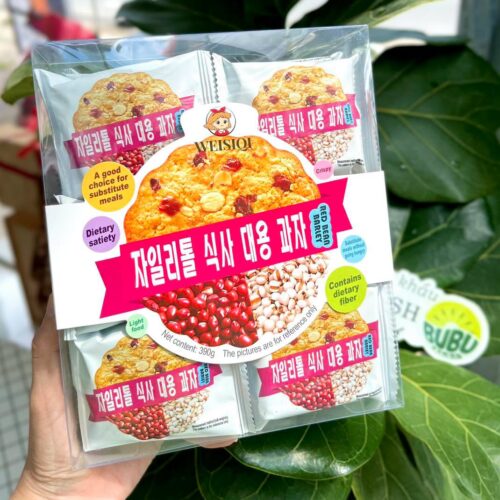 BÁNH QUY LÚA MẠCH ĐẬU ĐỎ WEISIQI